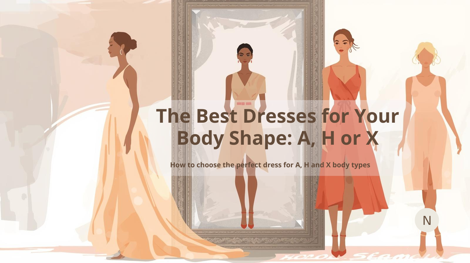 Which Dresses Suit A, H, or X Body Shapes?