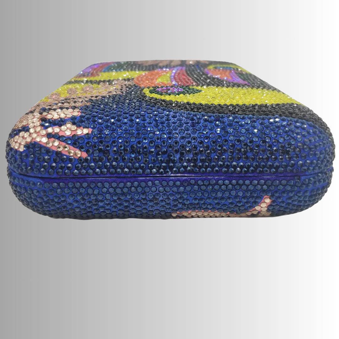 Toucan Crystal Clutch – Rhinestone