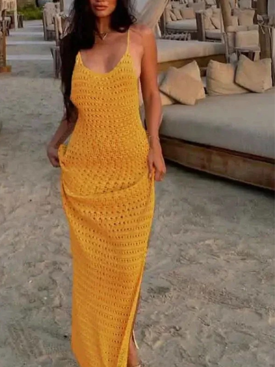 Selena Beach Maxi Dress