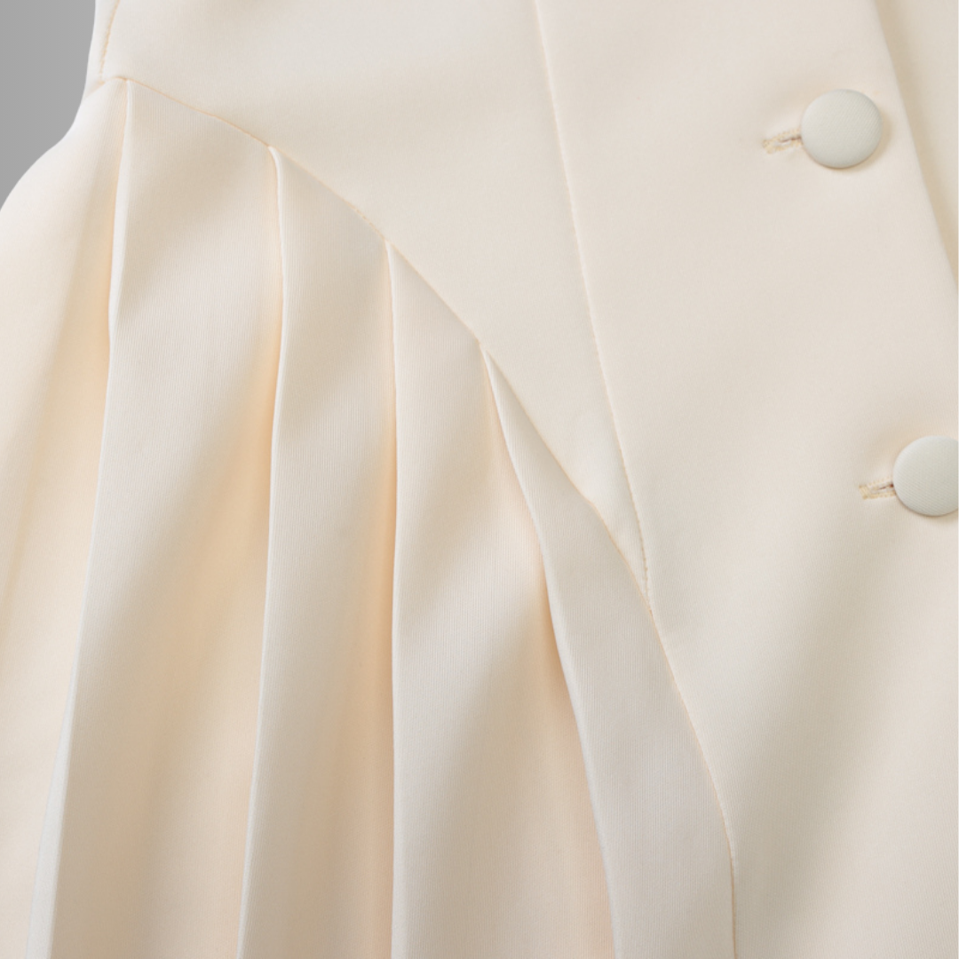 Vestido mini Madison – Negro, corte elegante