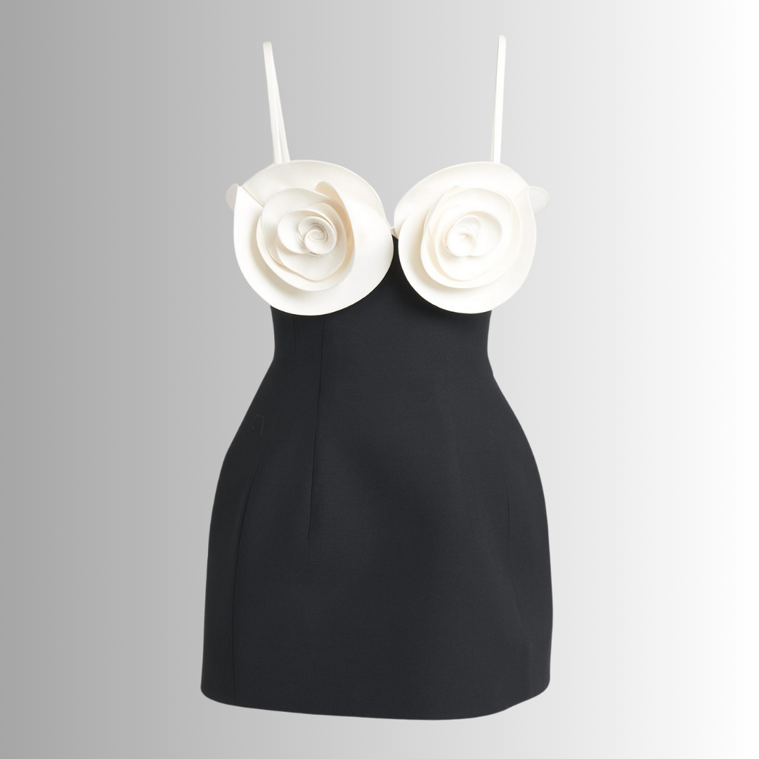 Minivestido floral Victoria | Vestido de verano elegante y atrevido para mujer 