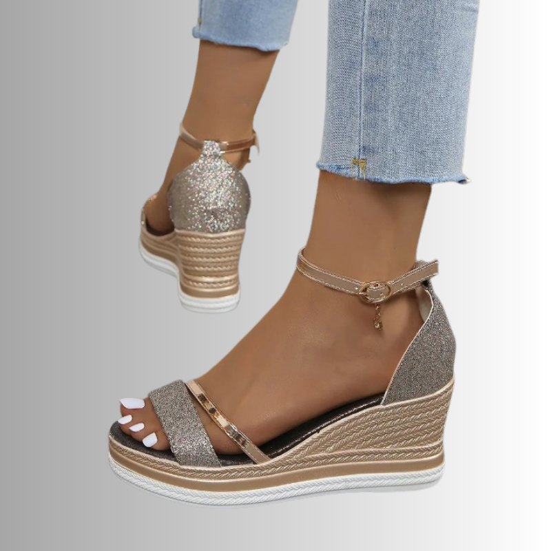 Tacones Viva | Comodidad elegante con suela de cuña ergonómica