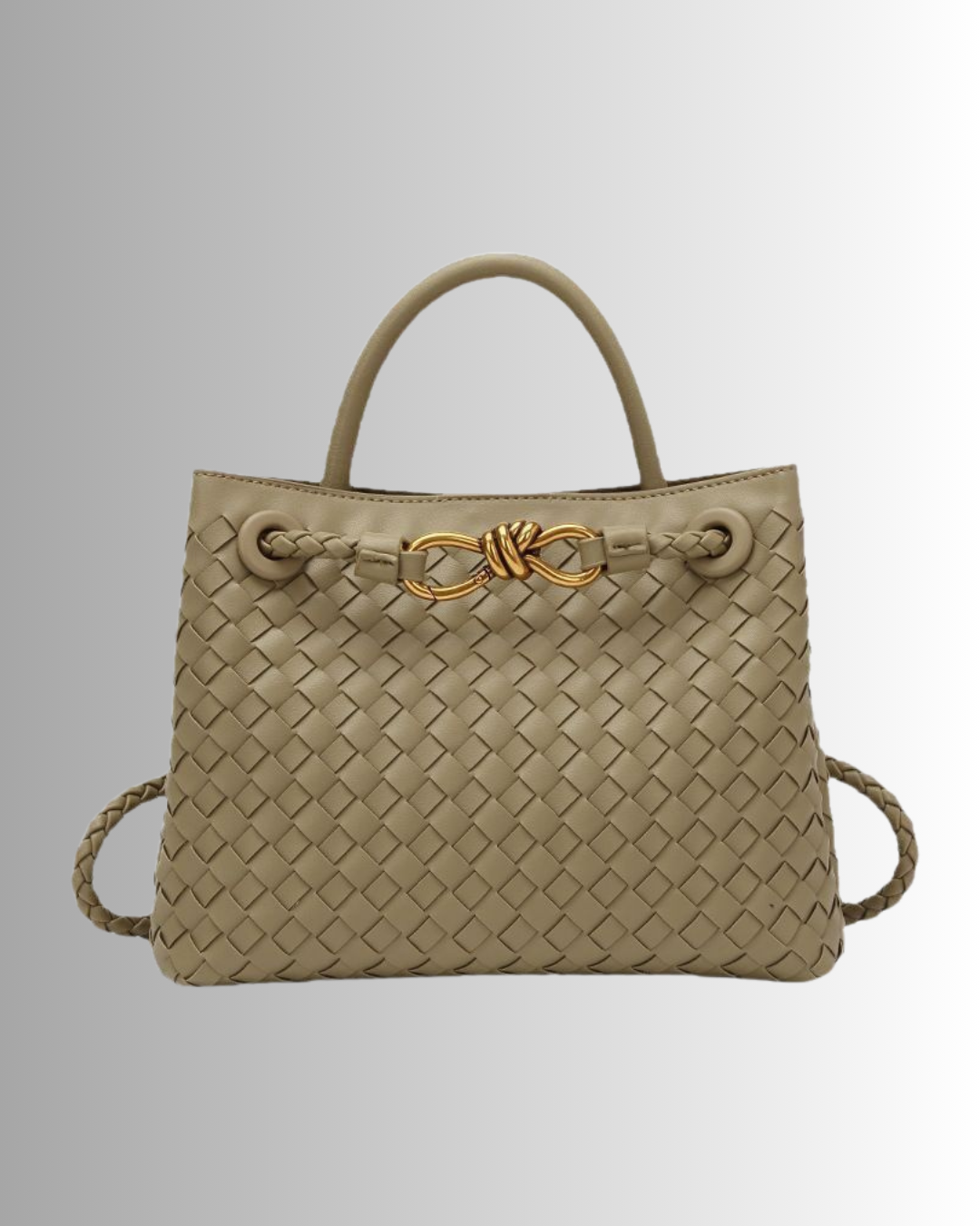 Camille Orange Woven Bag – Retro Everyday Chic