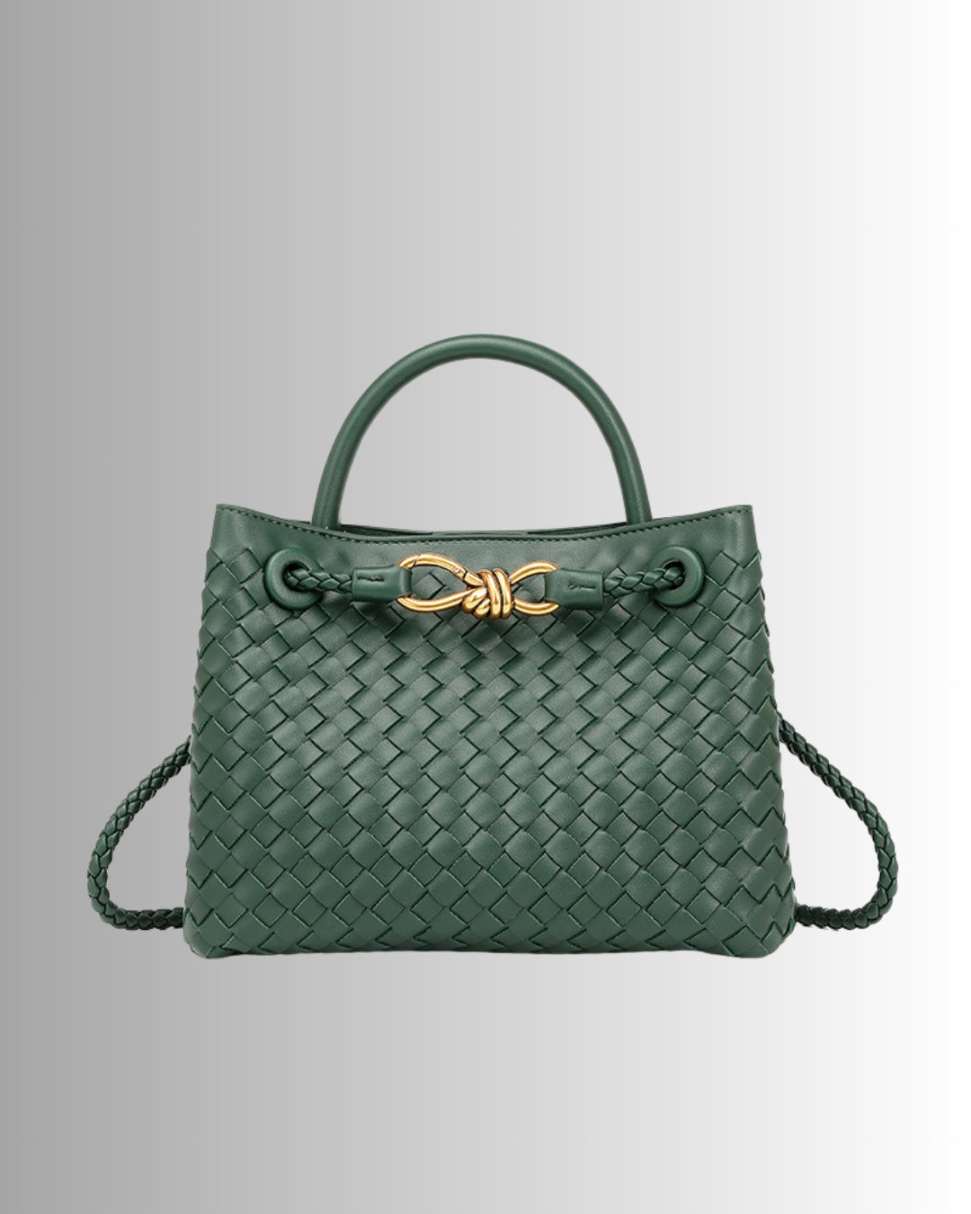 Camille Orange Woven Bag – Retro Everyday Chic