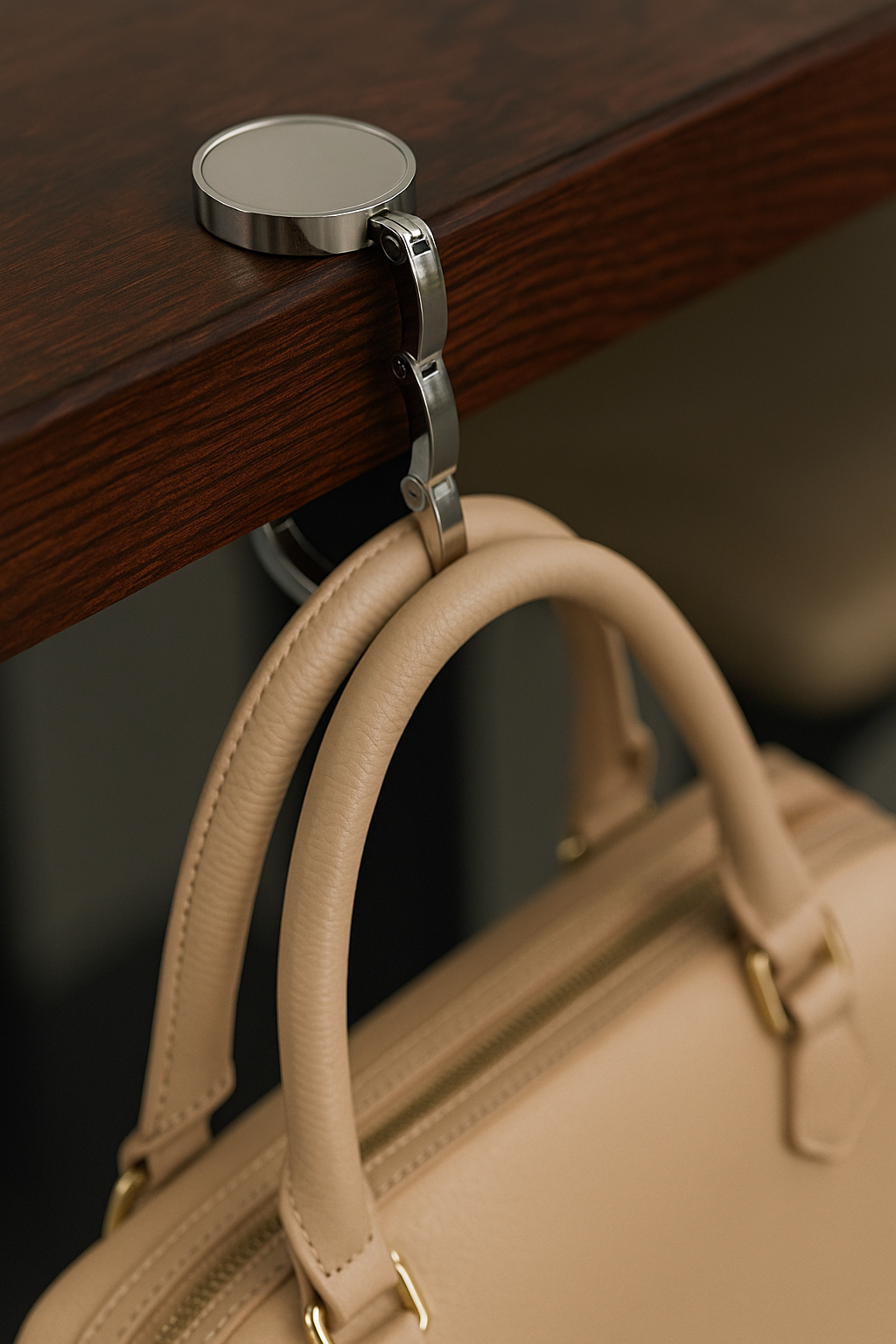 GlamHook | Elegant Handbag Table Hook – Keep Your Bag Clean, Safe & Always Within Reach