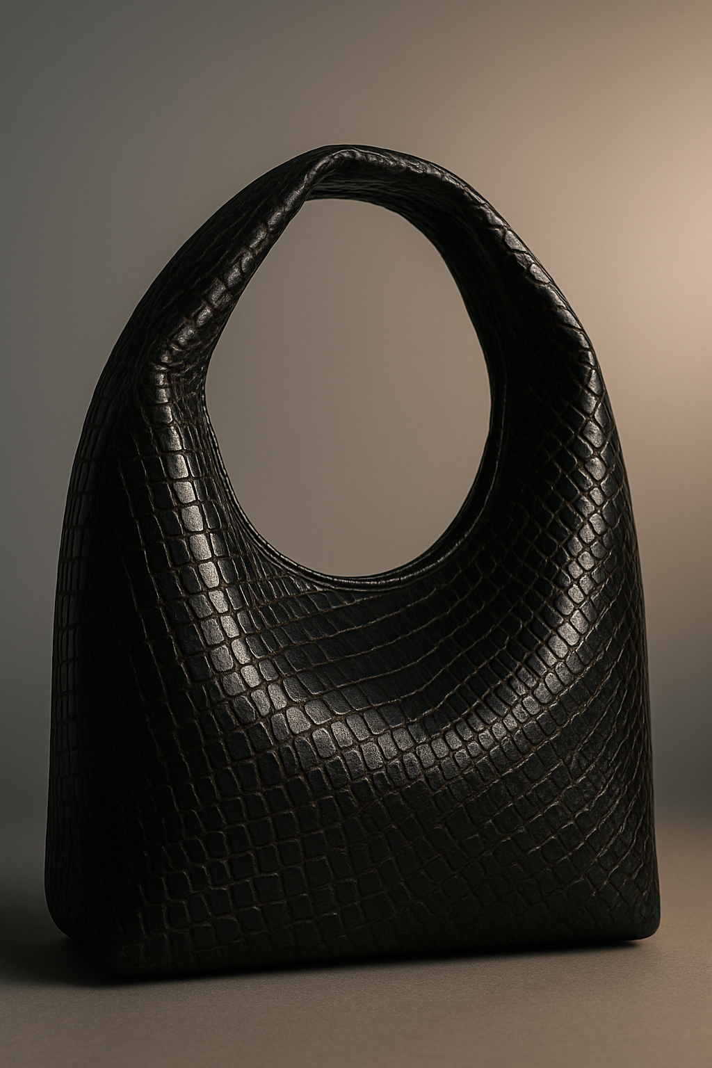Luna Woven Bag – Black