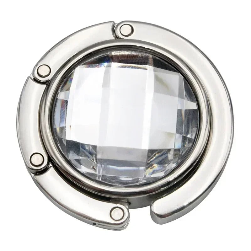 GlamHook | Elegante gancho de mesa para bolsos: mantén tu bolso limpio, seguro y siempre a mano 