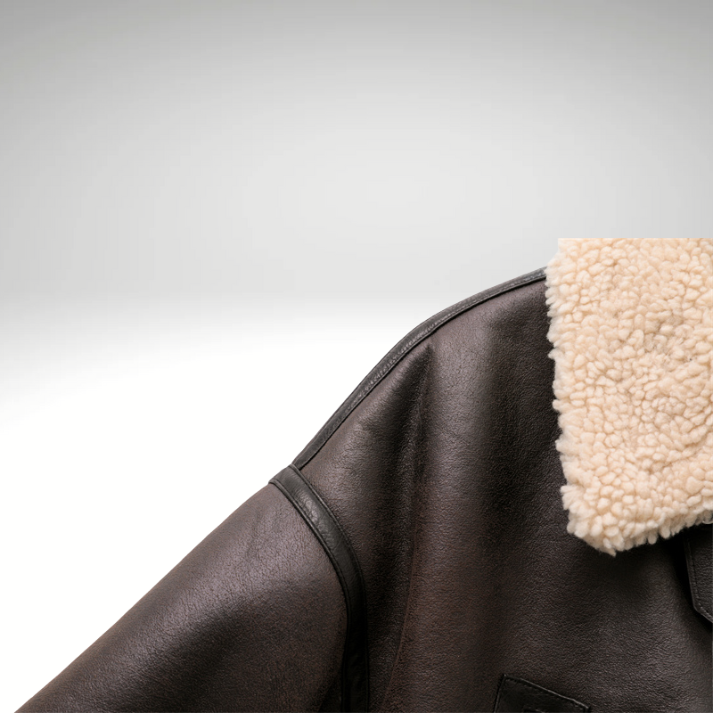 Women's faux shearling warm coat winter