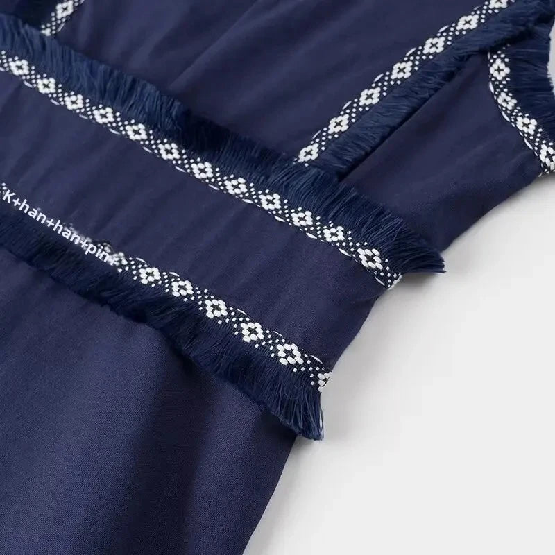 Jade V-neck summer  maxi dress