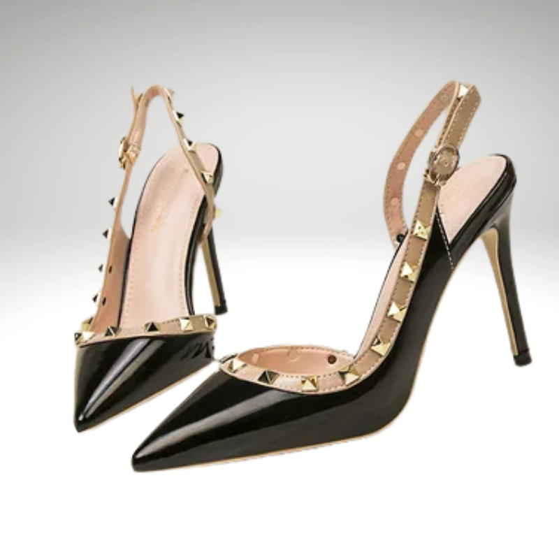 Black women’s shoes with an elegant and modern design