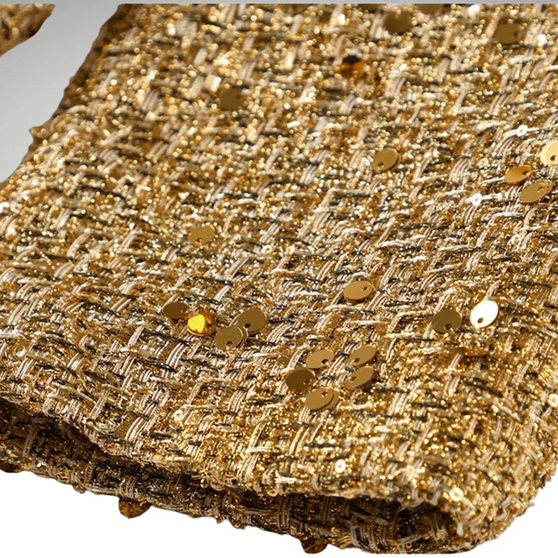 sleeve detail women’s sequin jacket