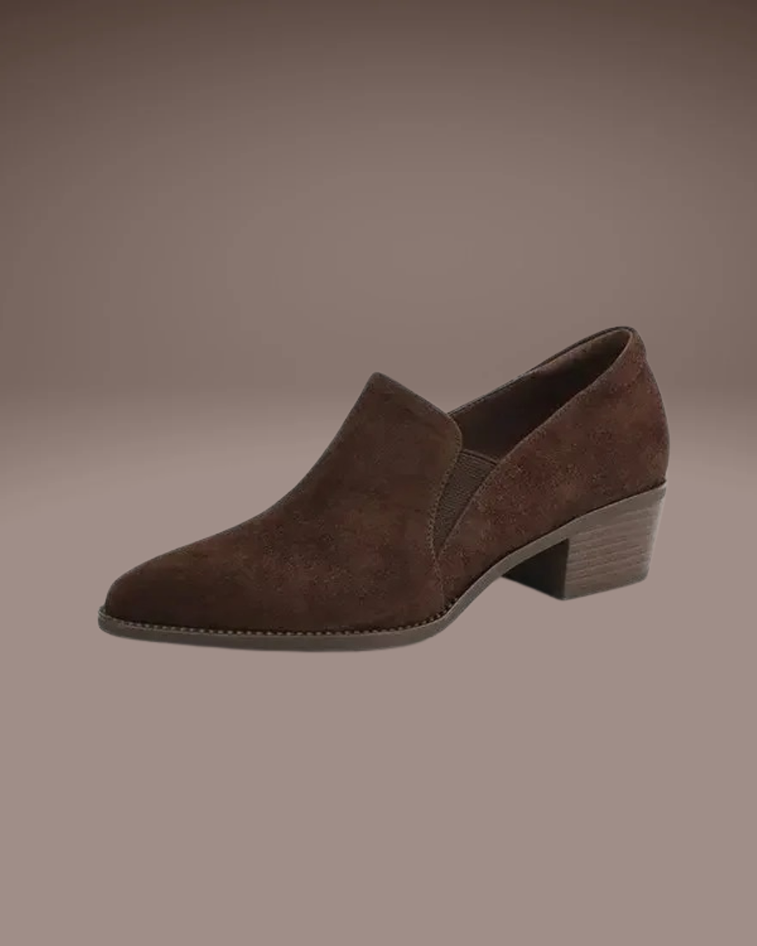 Brown slip-on shoes for women – bold and fashionable style