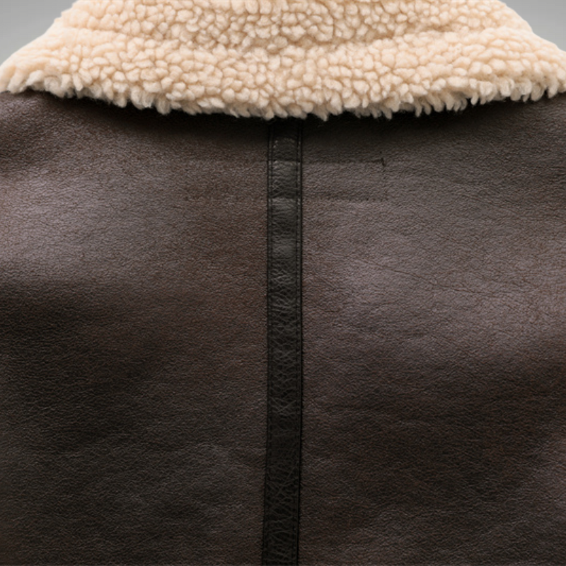 Women's shearling coat trendy fashion